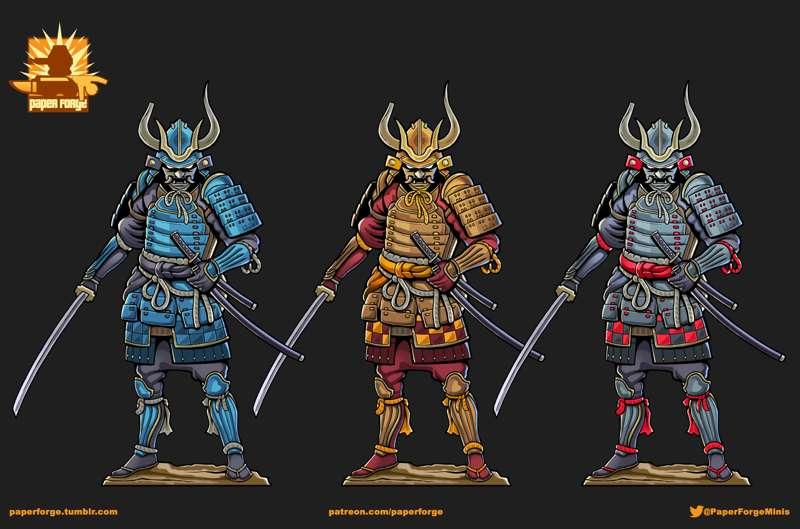 Samurai Colors Wip!