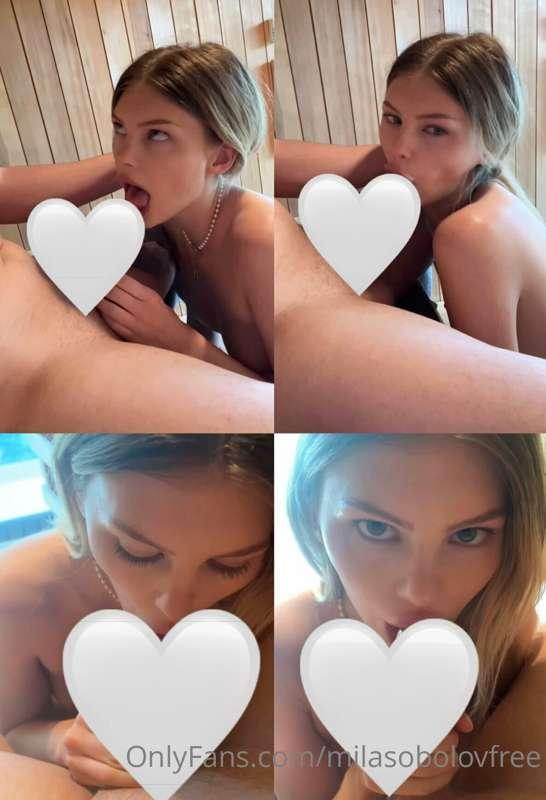 ***worshipping cock on my knees in the sauna***

POV with al..