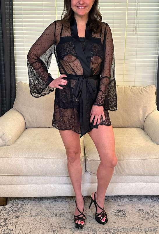 How does my 100% Natural Mom Bod look in my Sheer Pajamas?!