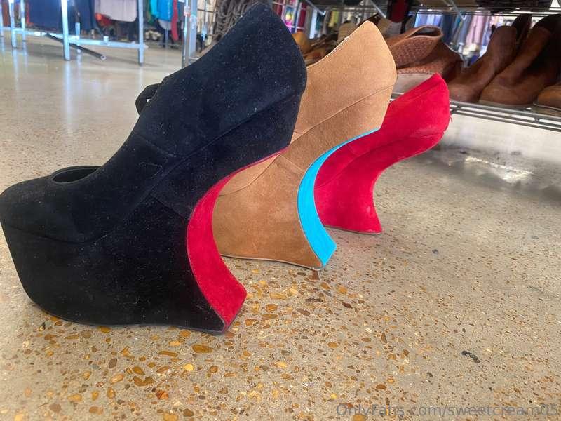 Some more fun shoes I found at work