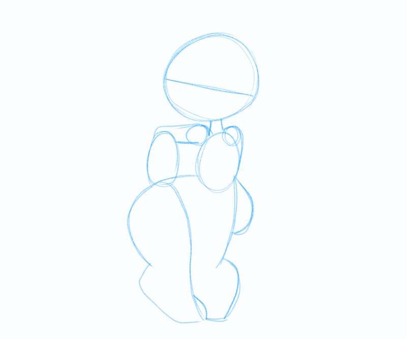 Evelyn Striptease (Rough WIP)