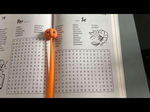 📣 EARLY ACCESS 📣 ASMR Eating Gummy Candy & Doing Wordsearch “…Se”