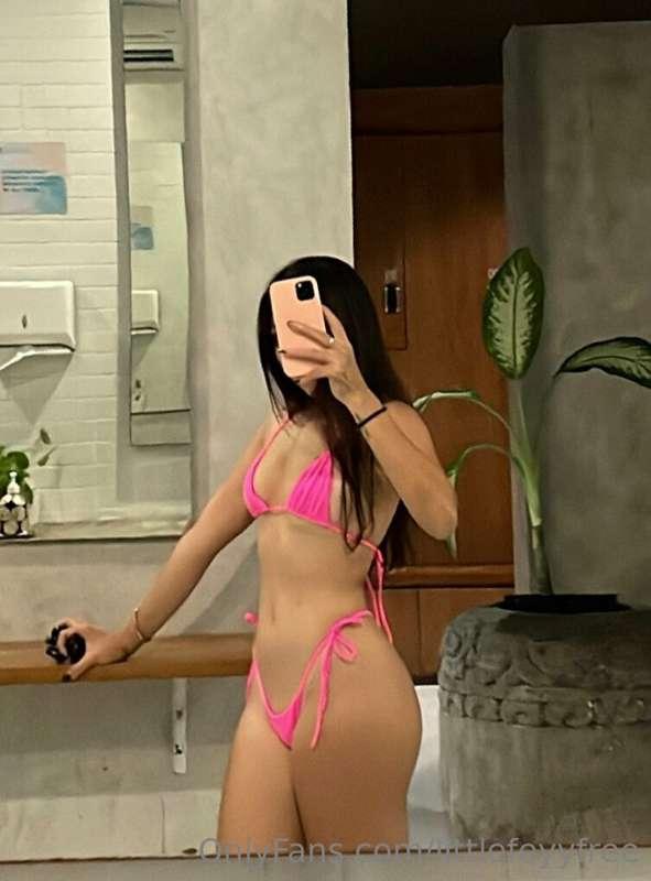 I never made it to the pool but my bikini ended up pretty we..