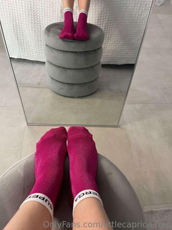 If anything, I am excited and so are my feet, are you excite..