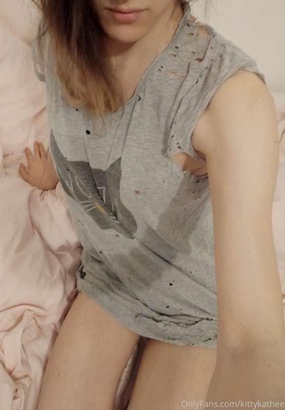 Look at the state of this tee, might as well not wear anythi..