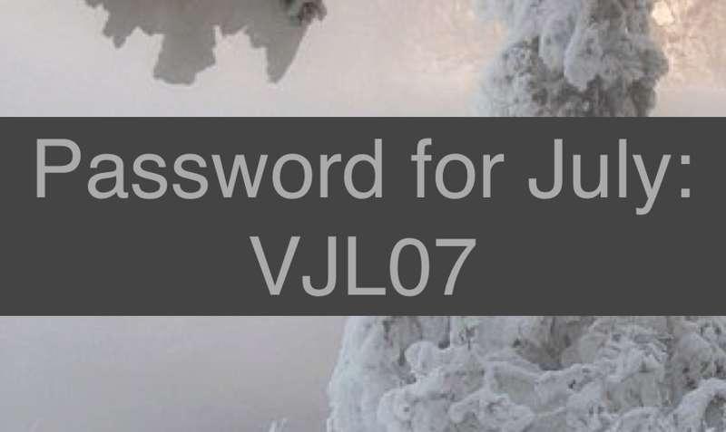 New Password for showcase