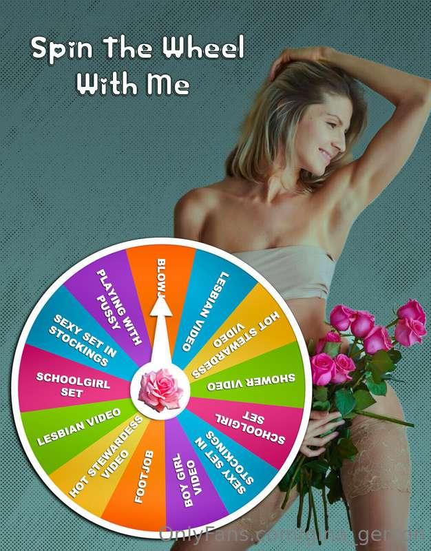 🍀 Let's try your luck 🍀  Are you ready to spin the drum and ..