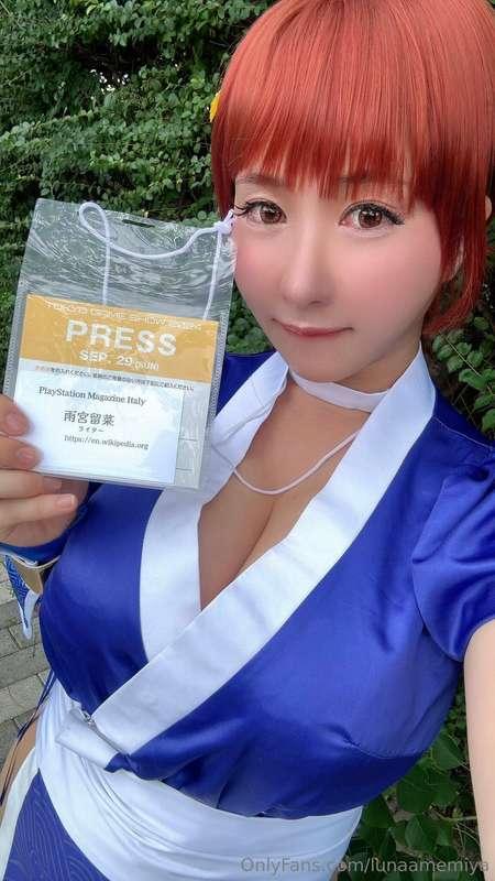 I got to work at the Tokyo Game Show❣️ Do you guys like game..