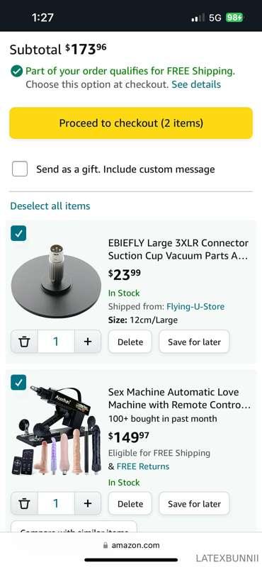 Hey guys! I’ve been wanting a sex machine for a very long ti..