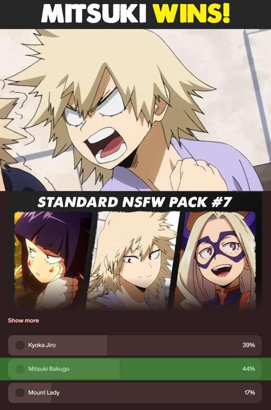 NSFW PACK #7 POLL Result: MITSUKI!