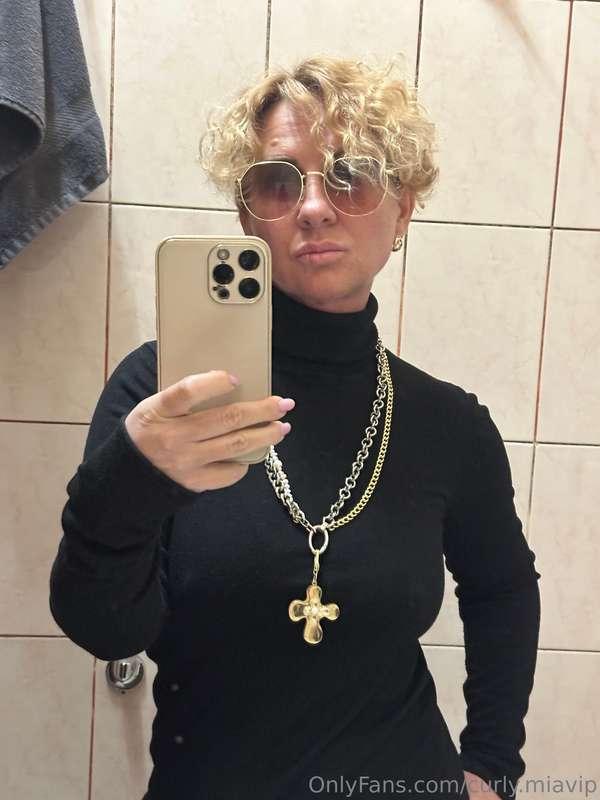 Yes, the look is serious, but inside I'm a brownie with kind..