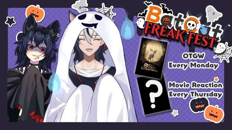TIME FOR FREAKFEST!! 🎃👻🦇