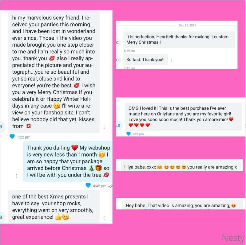 I bring you some feedback guys 💋 I am always happy when you ..