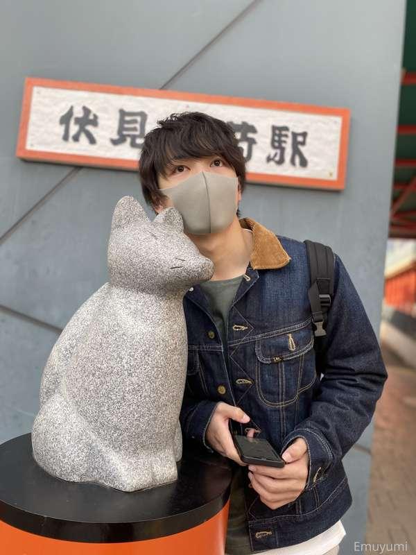 キツネとタヌキに似てる彼氏🐾
fox and Badger-like boyfriend🐾