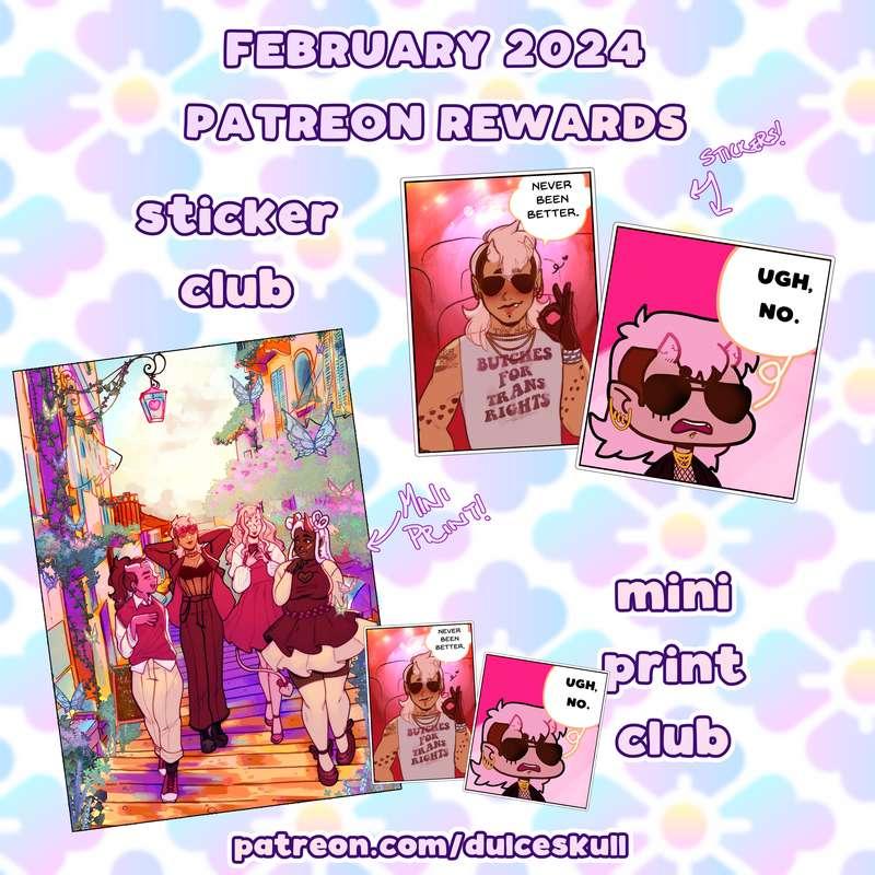 February Patreon Mail!