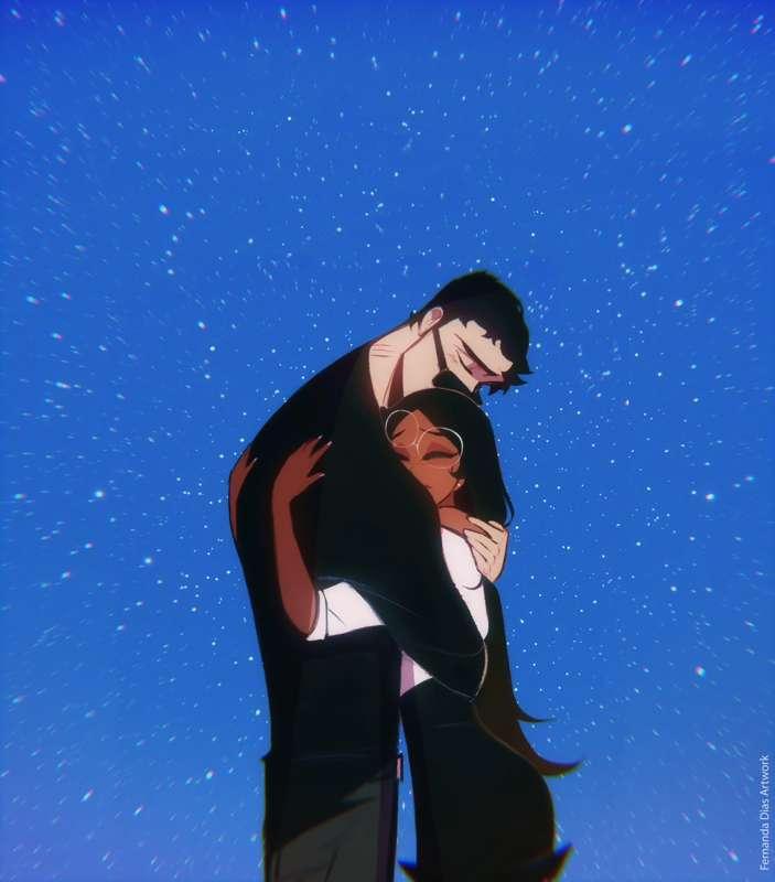 "The Hug" - High Quality Image 
