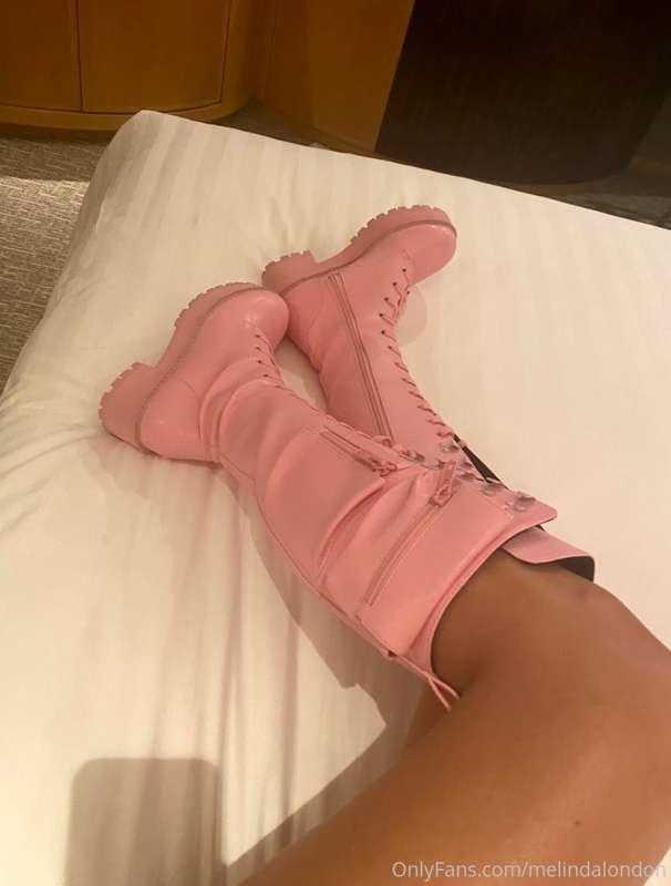 Boots, clothing optional 🌶️🌶️ TIP $8 to see