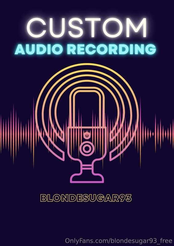 🔥 50% Off Custom Audio Recordings (Limited Time!) 💫Hey 😏 You..