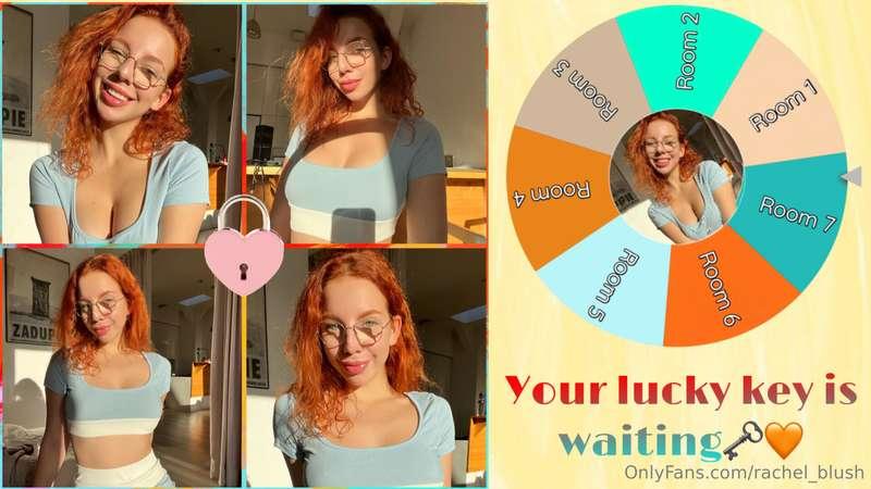 🩵💋WHEEL OF DESIRE 🎡🧡I’ve got 7 locked rooms💘 Inside each one..