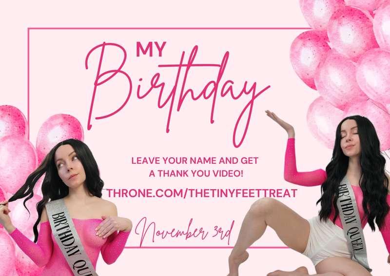 My birthday is November 3rd! 
🎂
If you'd like to purchase a ..