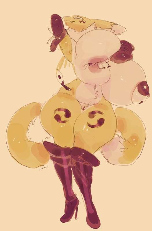 Renamon sketch