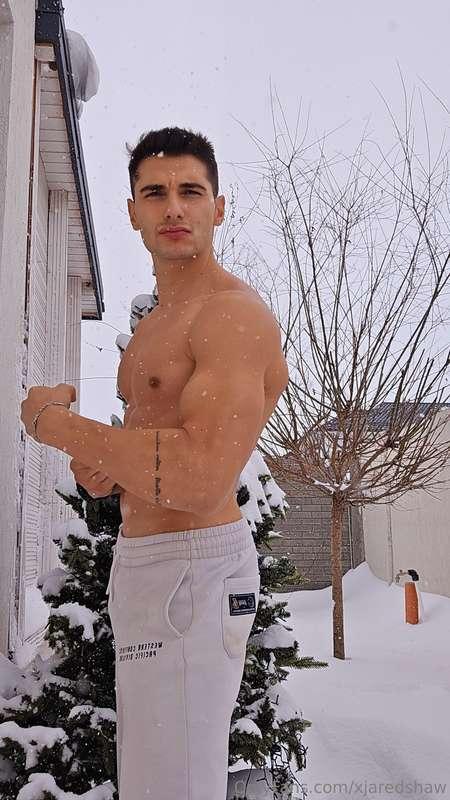 Should I be naked in the snow? 