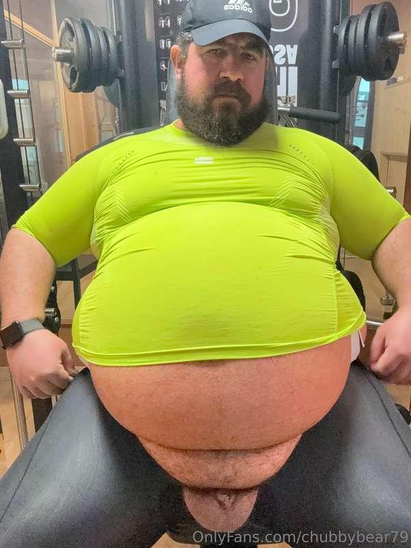When your dick gets engulfed by your belly and pad. 