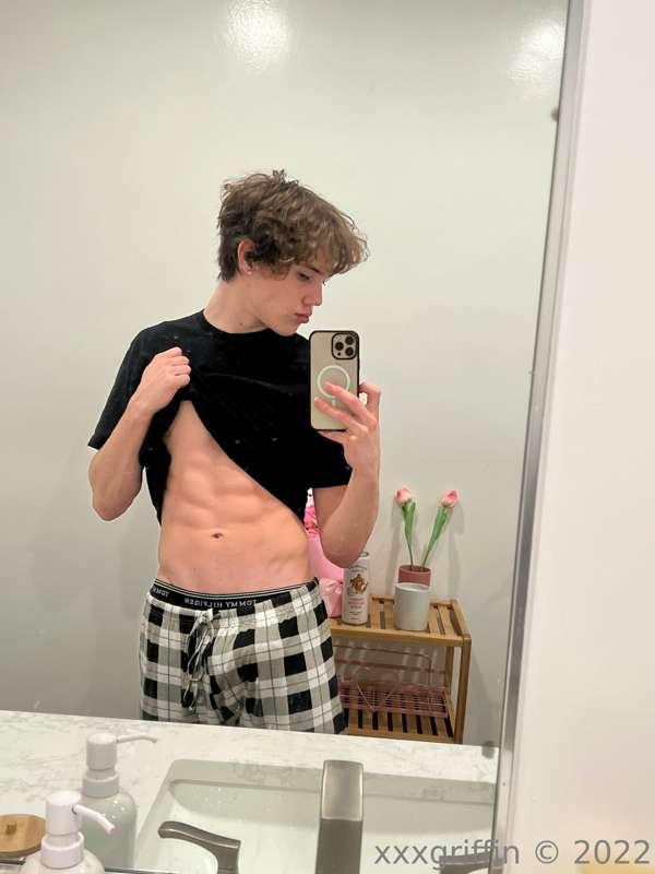 In my pajamas waiting for someone to fuck me to sleep