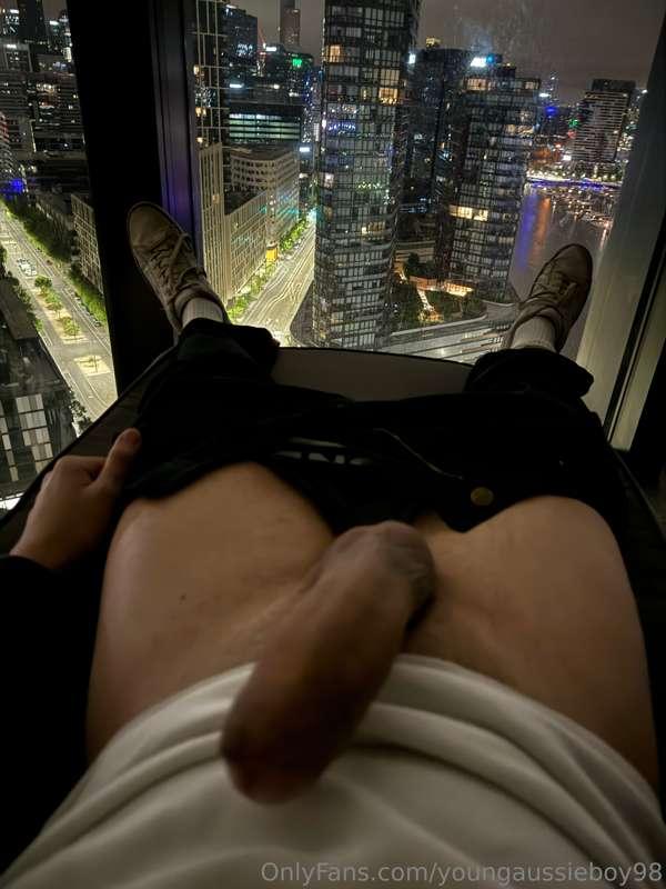 My cock out celebrating the new year! 

Happy new year every..