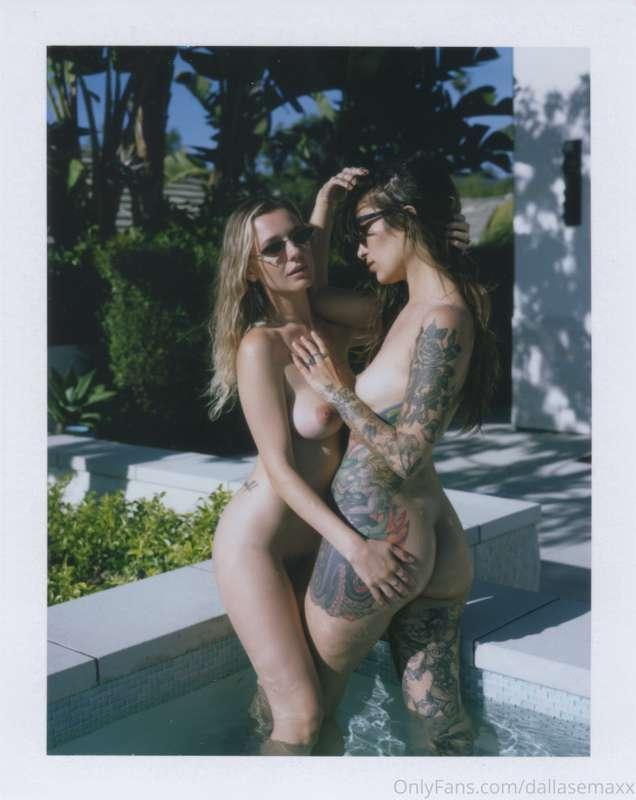 I'm spoiling y'all with these beautiful polaroids of @ccflig..