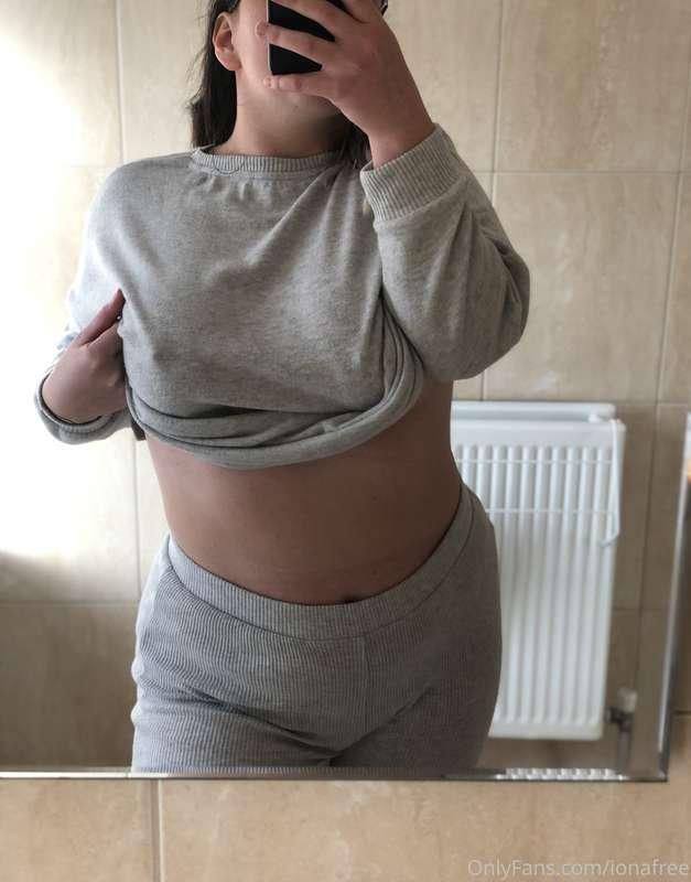 what do you sleep in?  I always sleep with a tiny top and un..