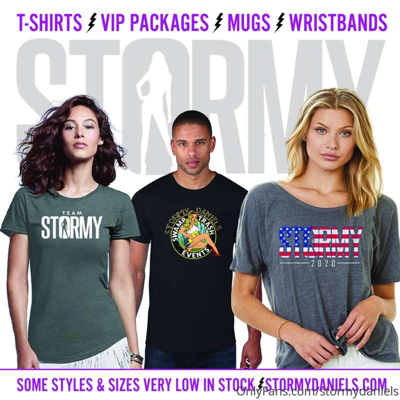 I love the Stormy2020 shirts...lol