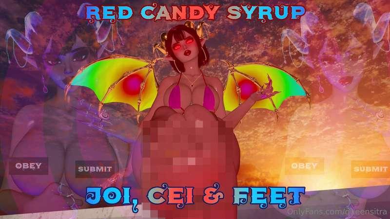 ***Red Candy Syrup | JOI, CEI & Feet***  Ready to obey me an..