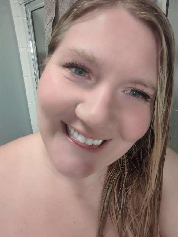 Fresh out of the shower. I spent all day with the guy from m..