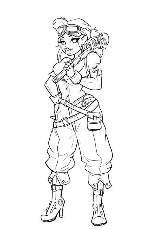 commission WIP: Minera