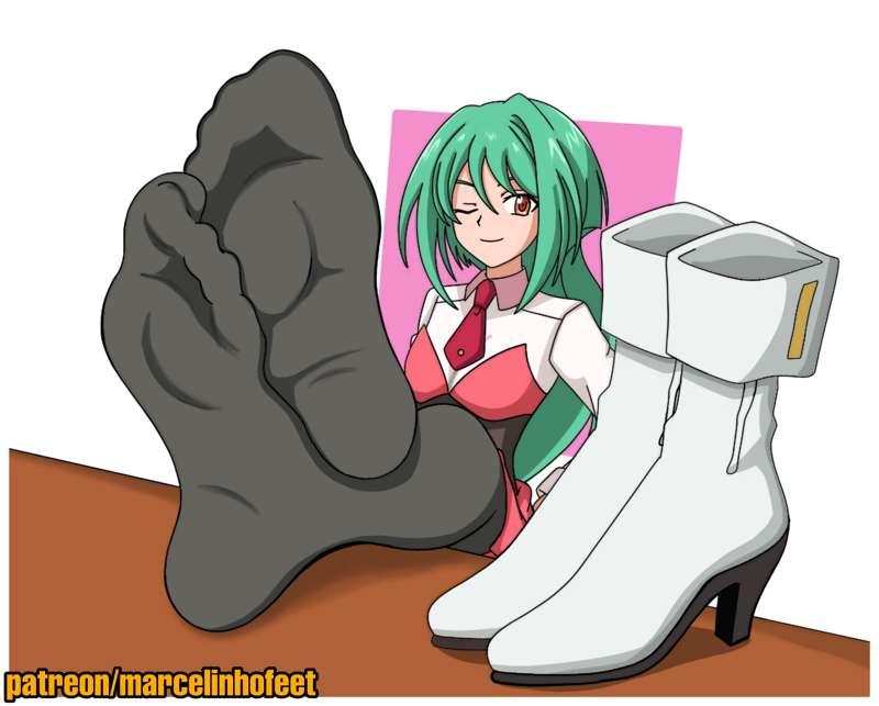  Tokoha Anjou Socks and Feet