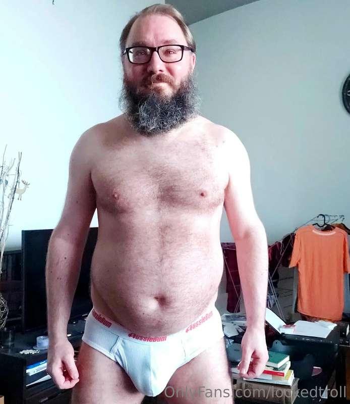 Wearing the white Aussiebum Classics again 😋