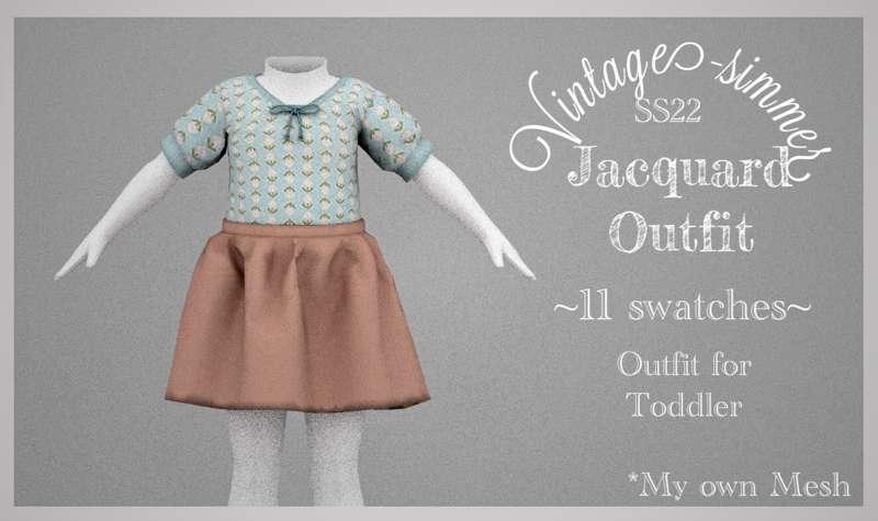 ˗ˏˋJacquard Outfit ˎˊ˗