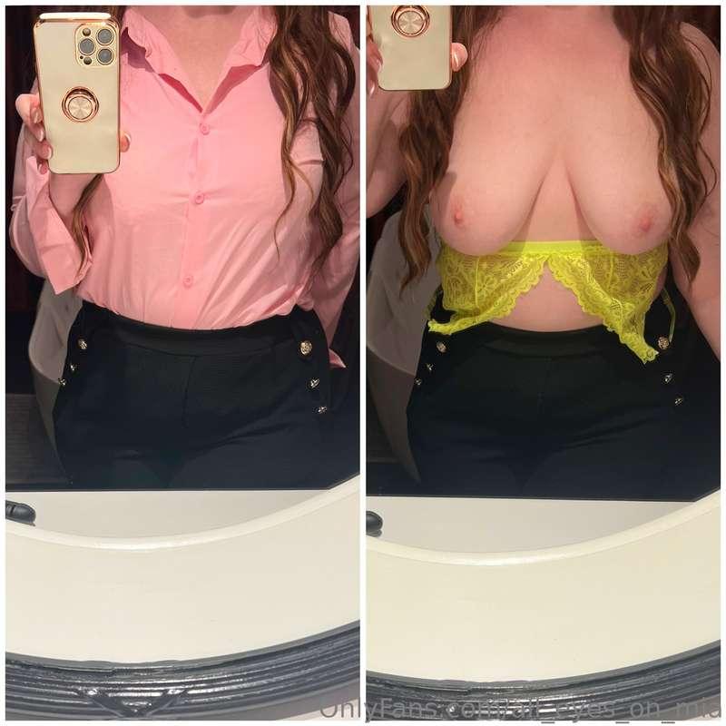 If you found me undressing in the office after hours, what w..