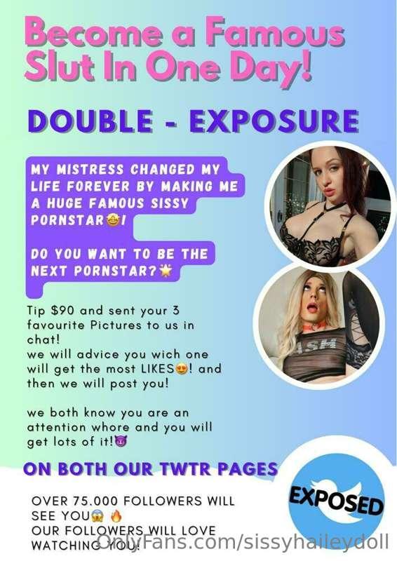 Double the exposure, double the trouble 😈 Be the next shinin..