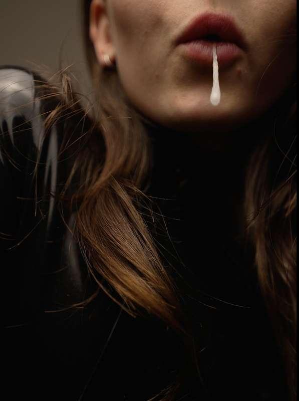 I'll tell you when to swallow.