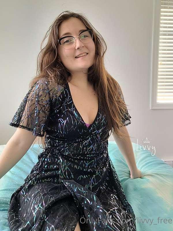 Clothed but in my new fav dress 💗