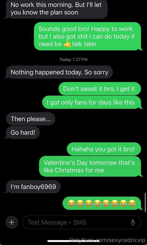 My boss and I have such a wholesome relationship