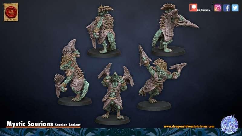 Mystic Saurians - Preview