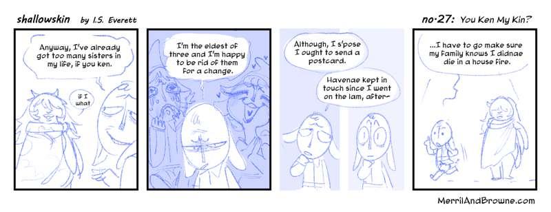 shallowskin Strip #27 - Sketch