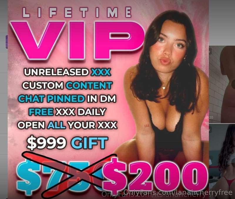 ### ❌ 50% OFF MY VIP FOR 2 FANS ONLY 🔥 FIRST TO TIP $100  FR..