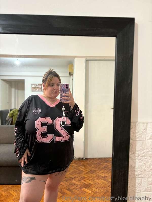 finally found the perfect shirt to help keep my tits in chec..