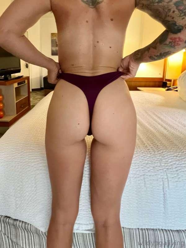 No. 1 or No 2 ? 
…who’s ready for the thong to come off?