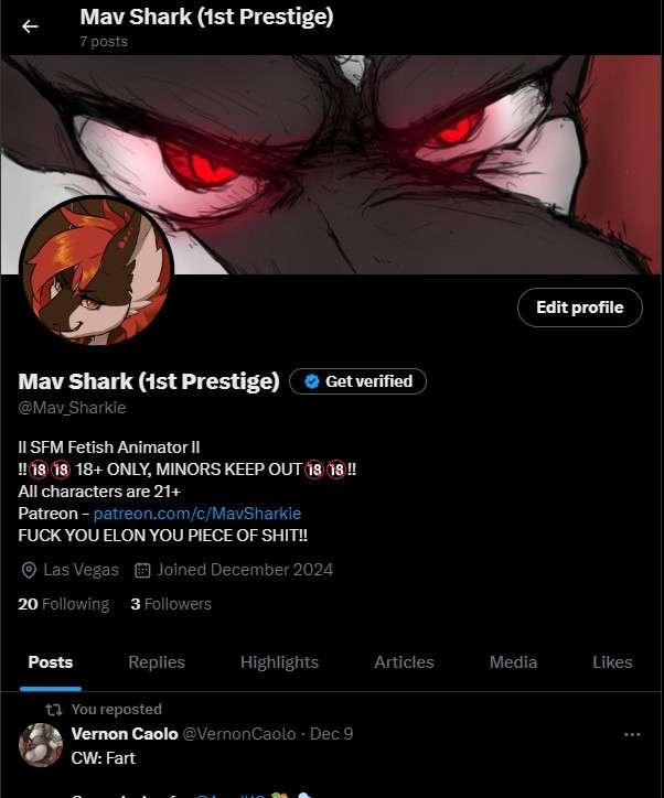 New account