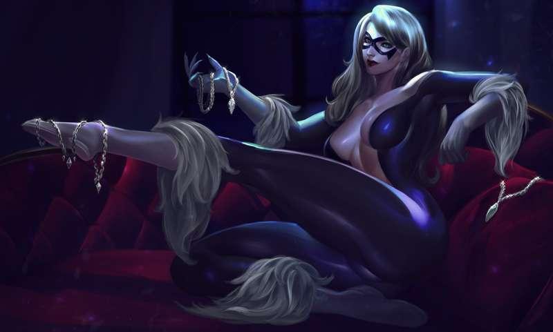November 2024: Black cat hi res sfw